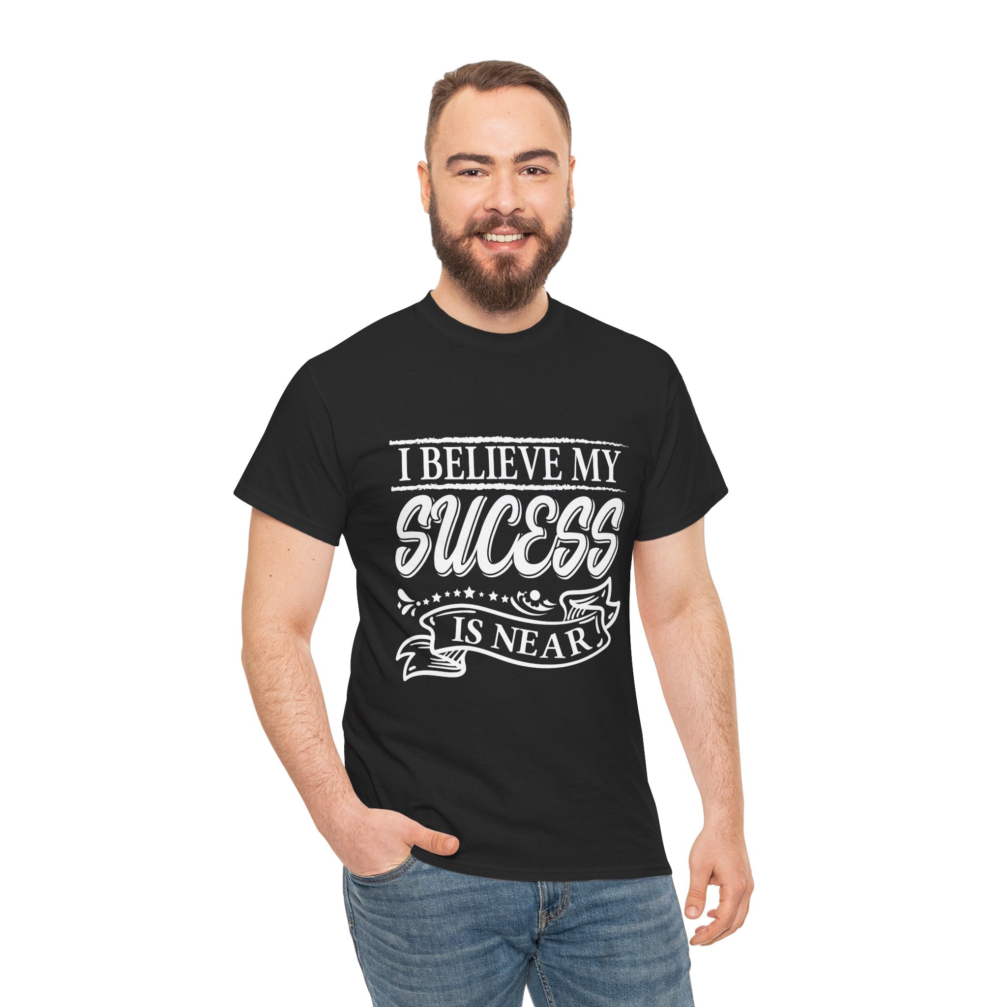 Success Is Near Motivational T- Shirt Printify