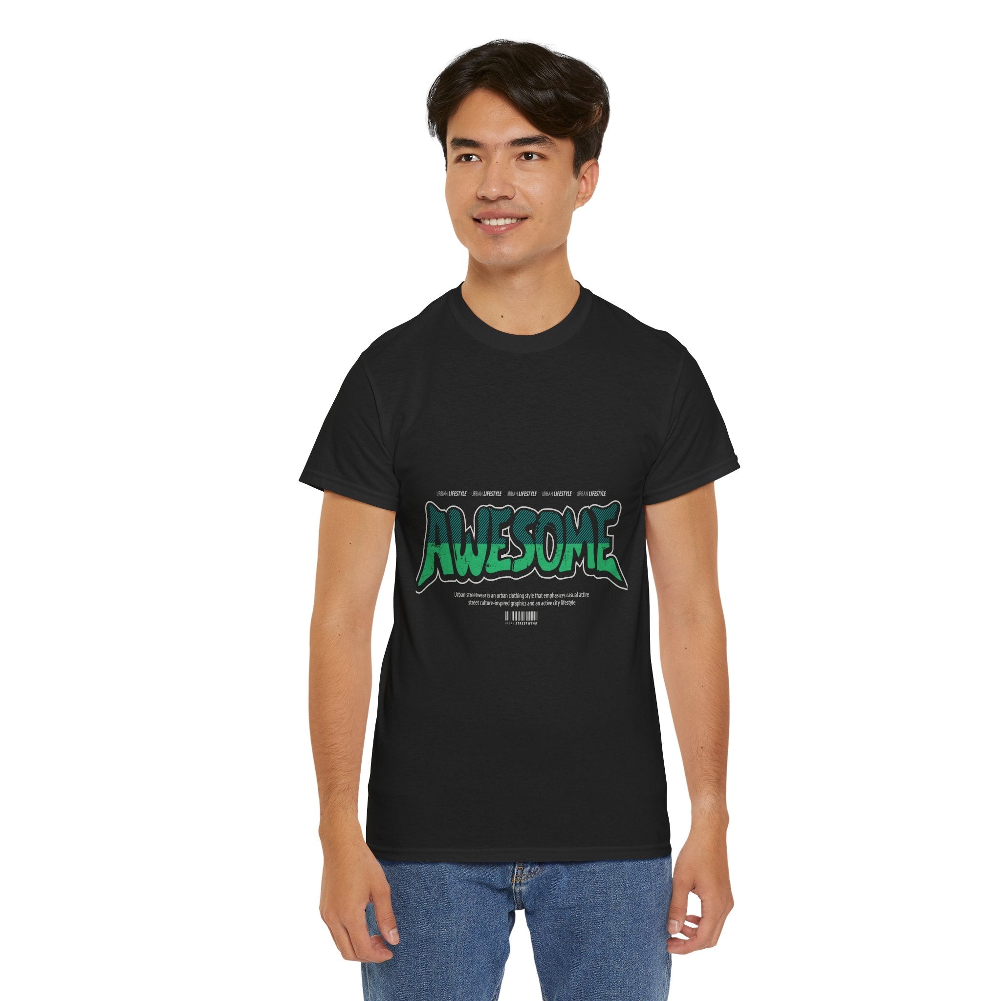 Retro Awesome Unisex Graphic T- Shirt Printify