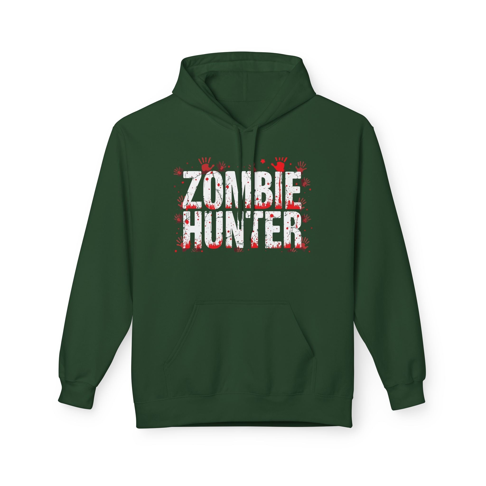 Zombie Hunter Graphic Hoodie Printify