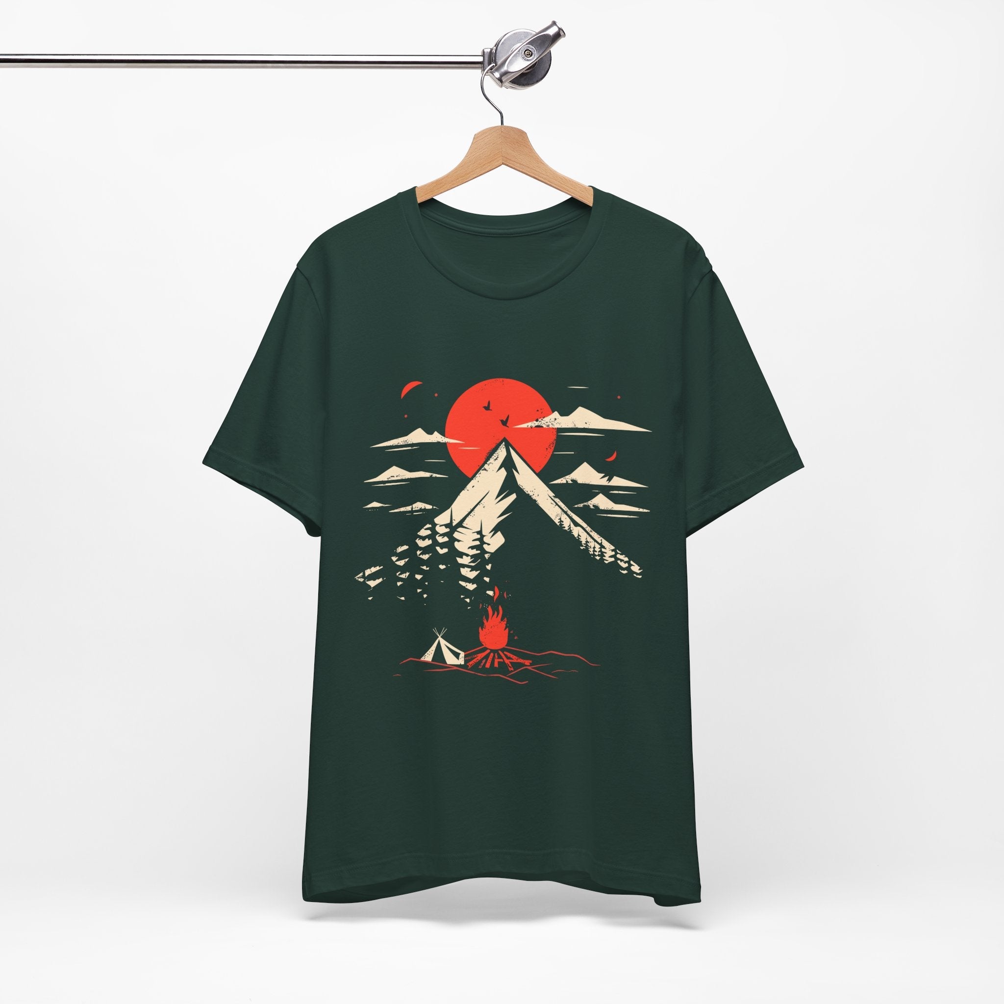 Mountain Adventure Graphic T-shirt Printify