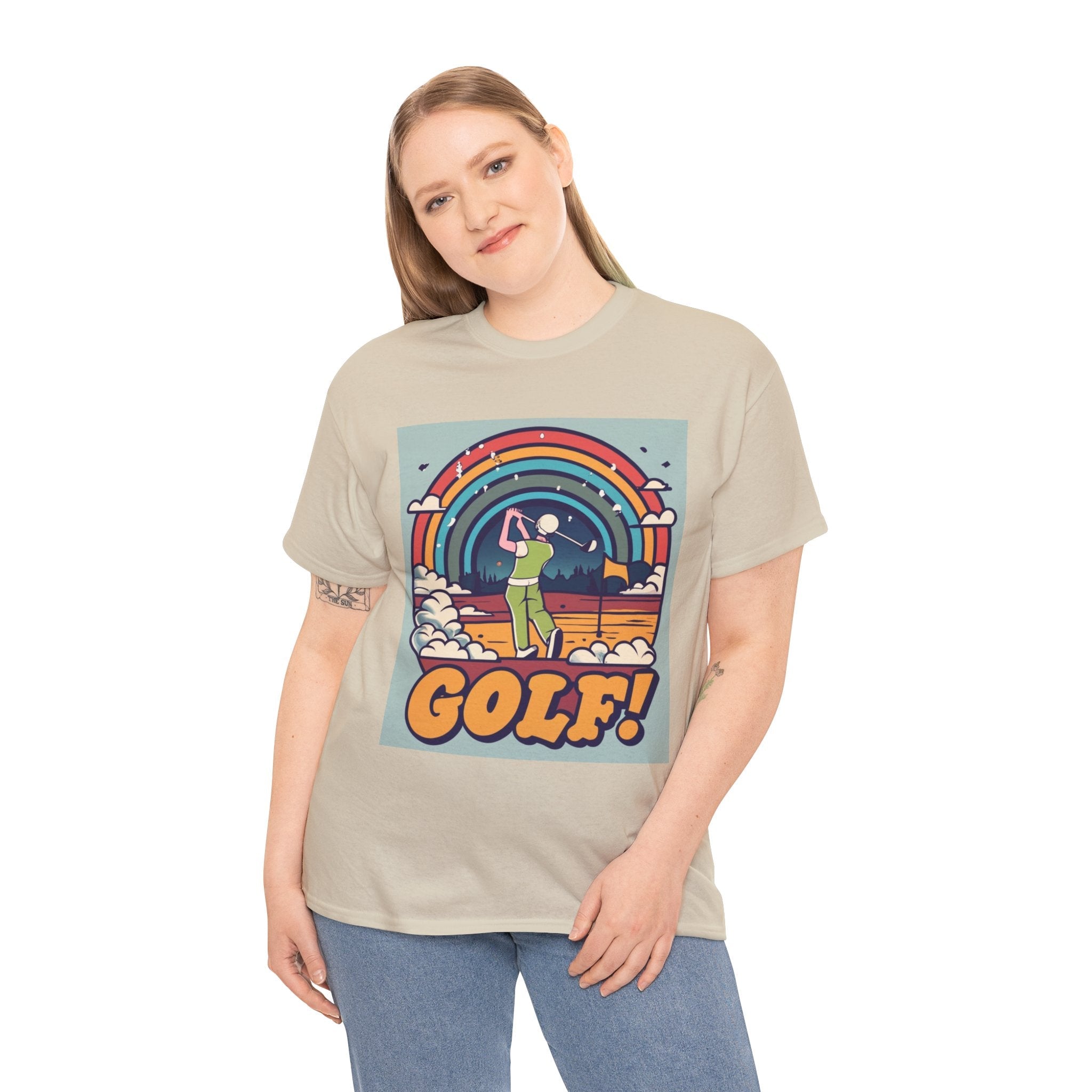 Golf-themed Unisex T- Shirt - Perfect for Golf Lovers! Printify