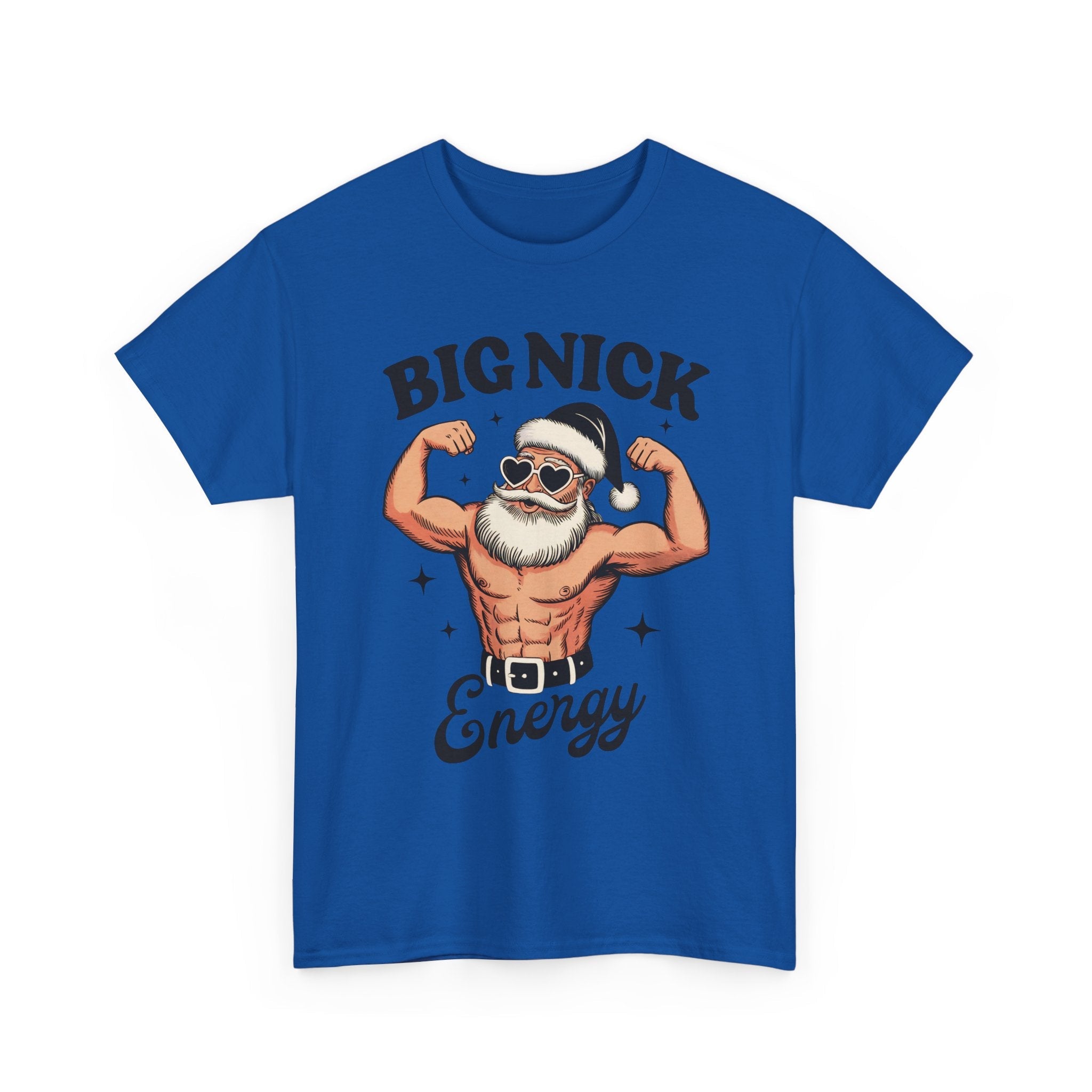 Big Nick Energy Unisex Christmas T-Shirt Printify