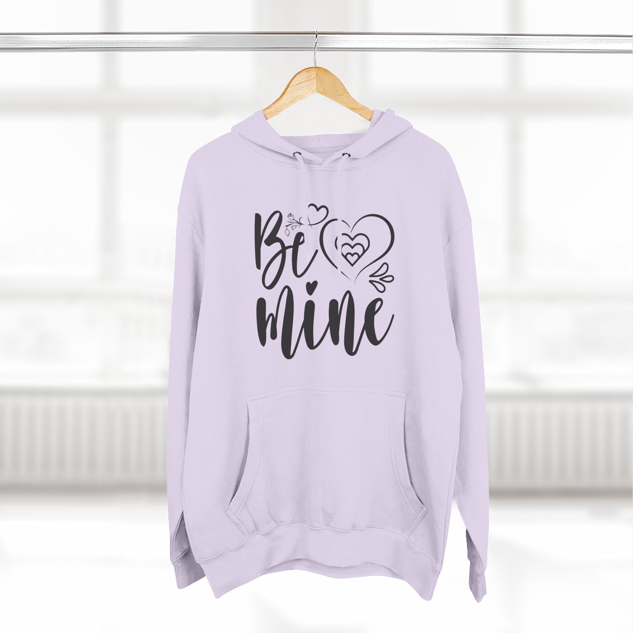 Be Mine - Romantic Heart Hoodie Printify