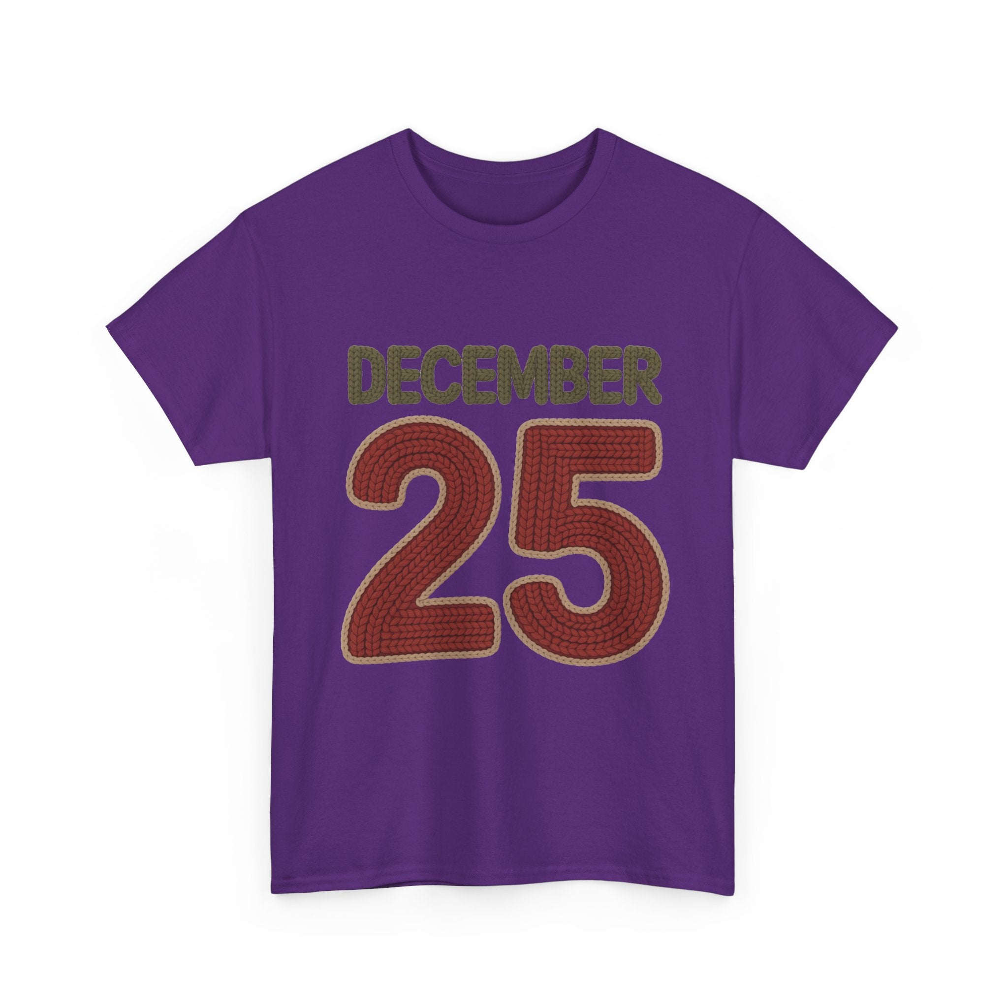 December 25 Christmas Date T- Shirt Printify