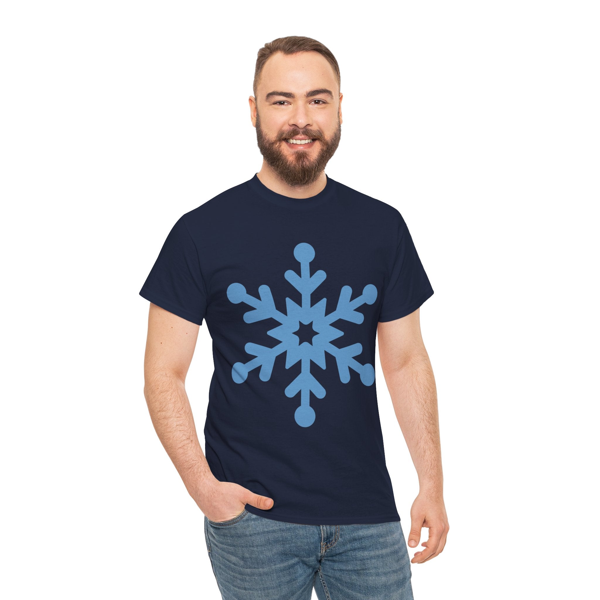 Cozy Winter Snowflake Unisex T-shirt Printify
