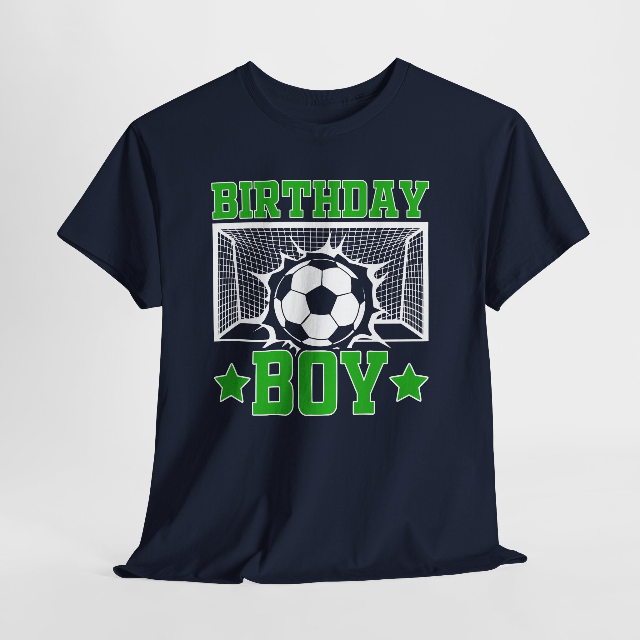 Birthday Boy Soccer T-Shirt Printify