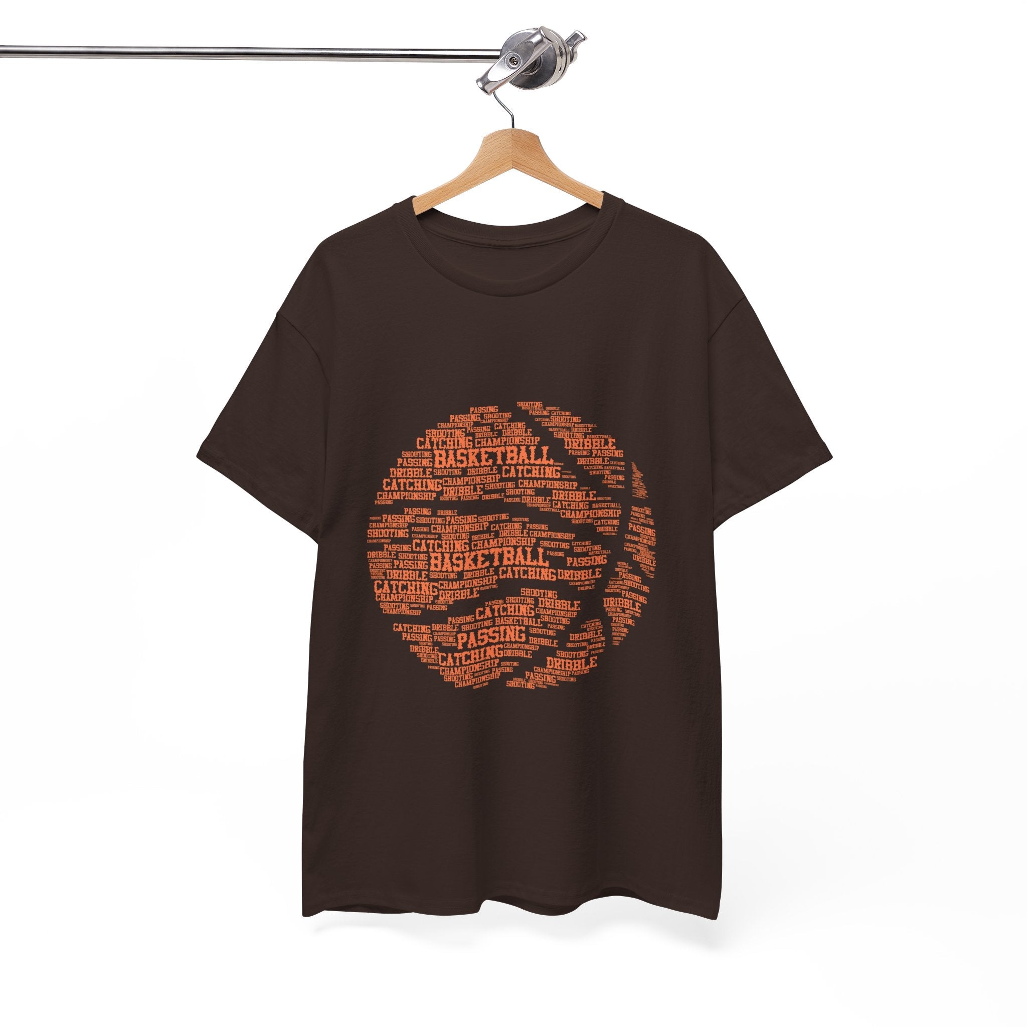Basketball Word Art Unisex T- Shirt Printify