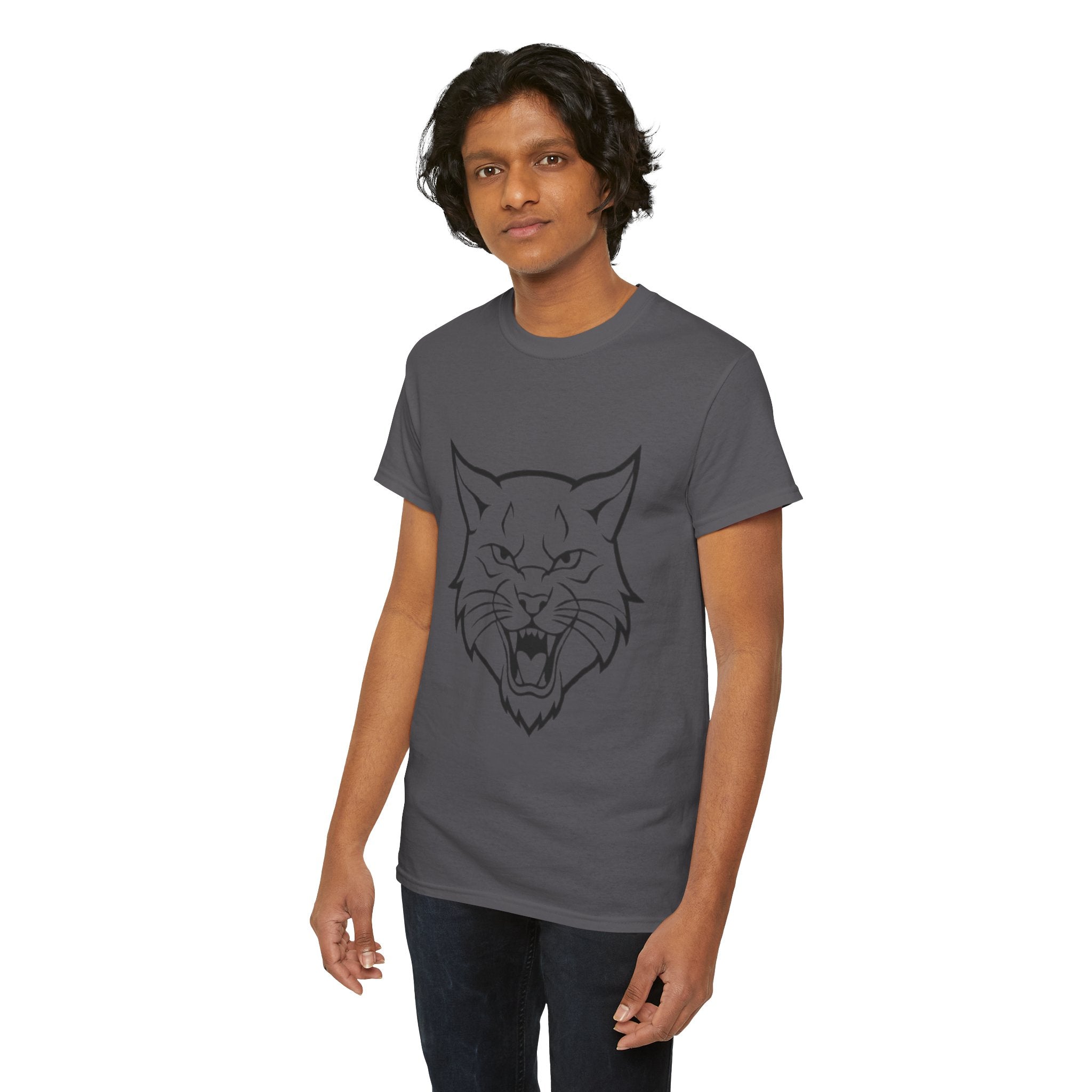 Bobcat Unisex Animal Graphic T-Shirt Printify