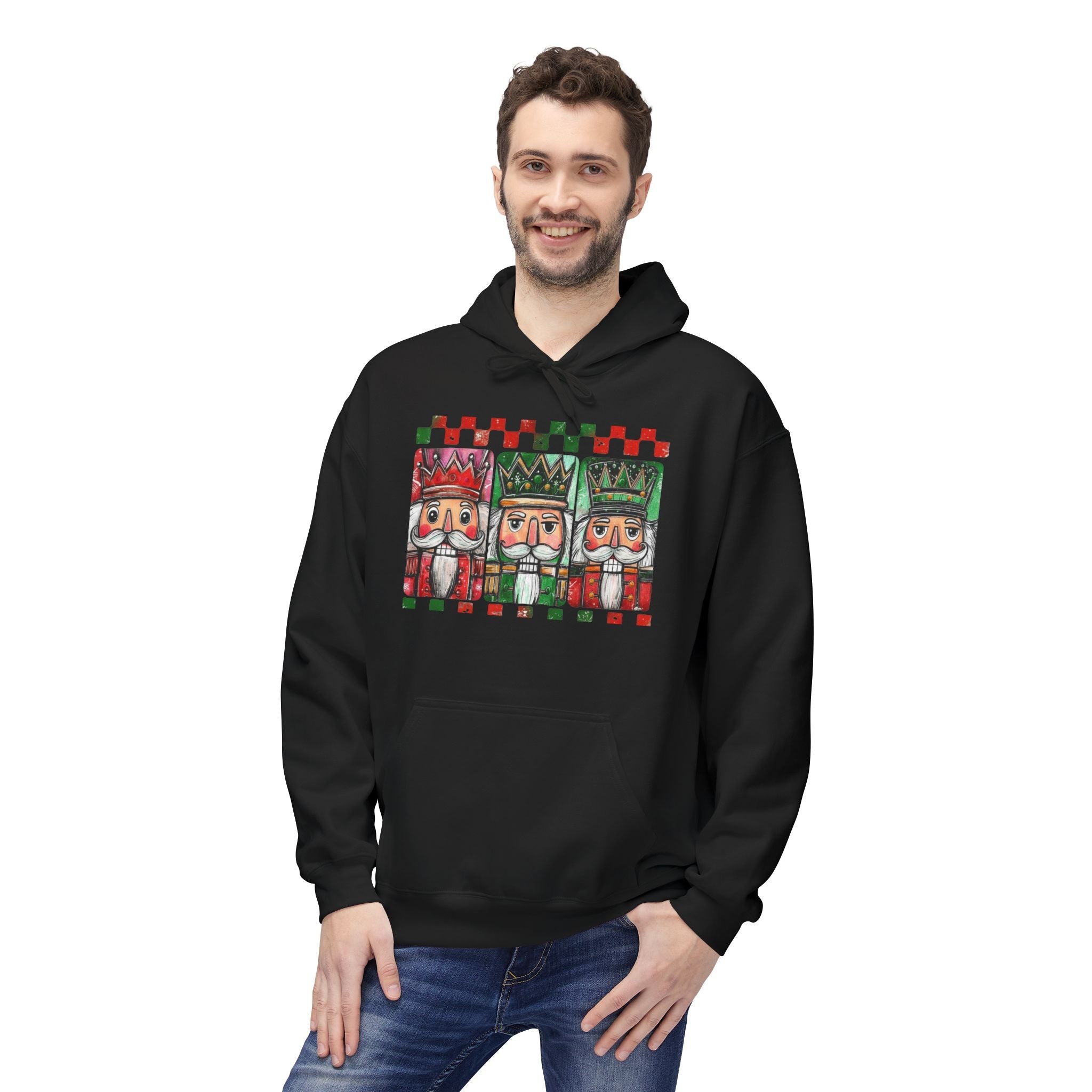 Nutcracker Christmas Hoodie Printify