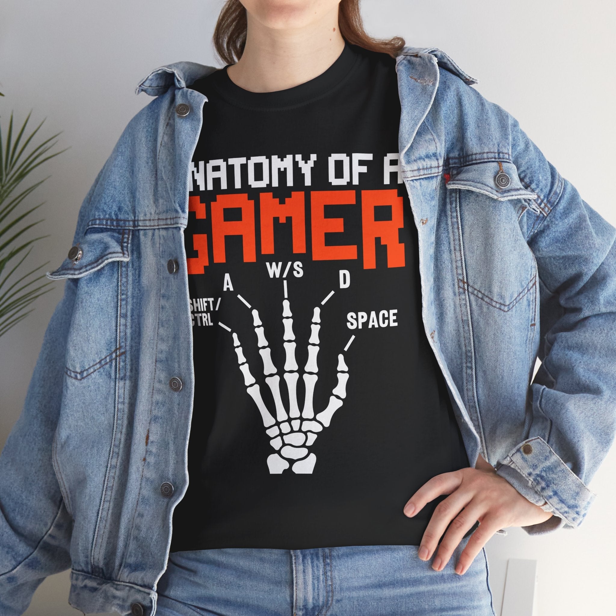 Anatomy of a Gamer Unisex T- Shirt Printify