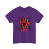 Halloween Bat Shit Crazy  Graphic T-Shirt Printify