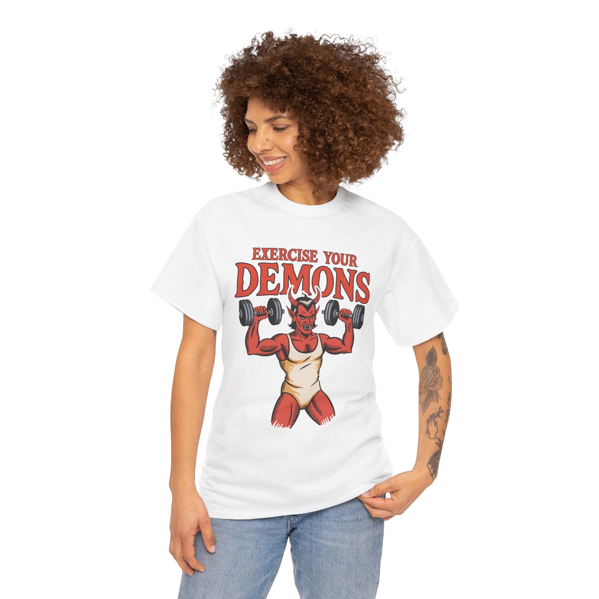 Exercise Your Demons T-Shirt Printify
