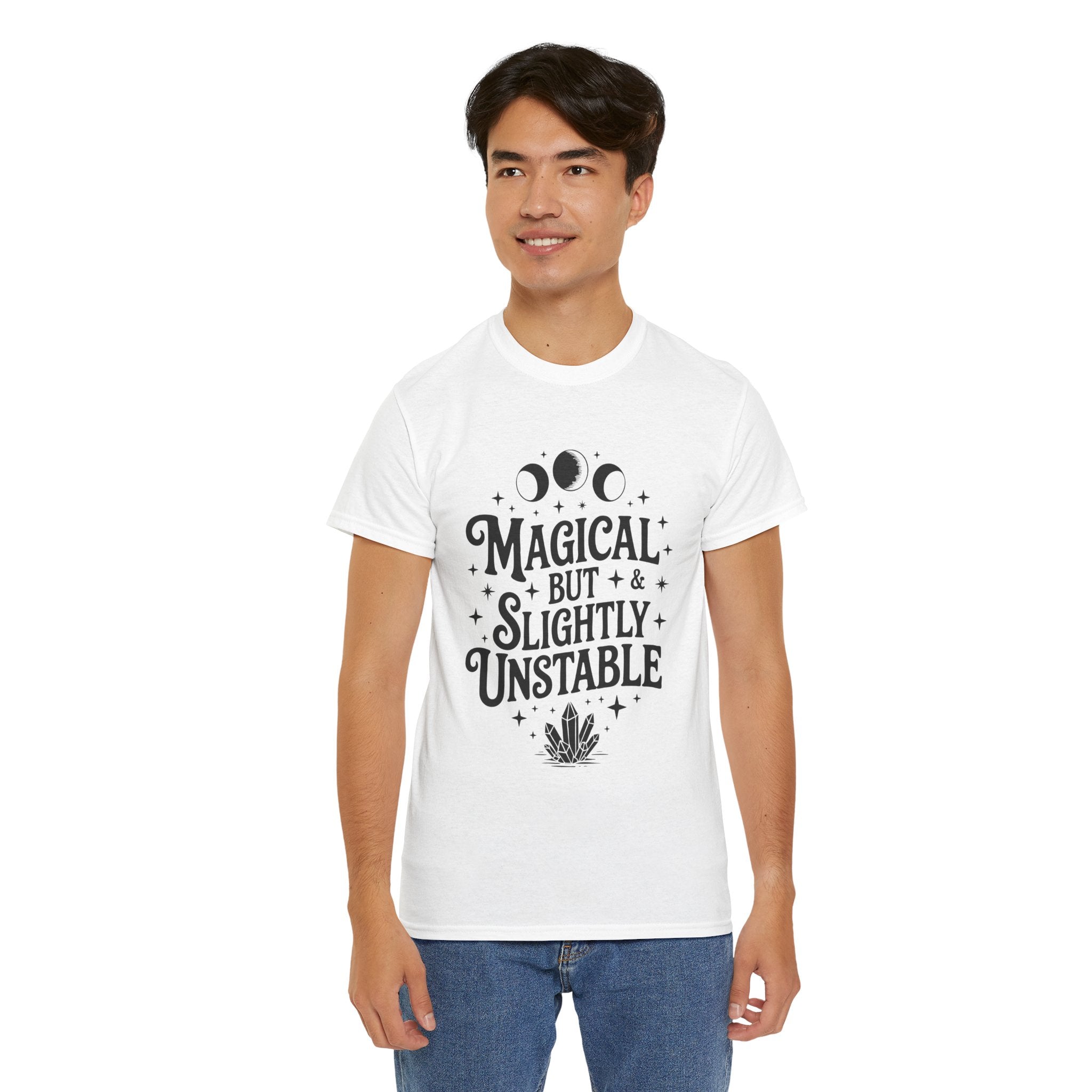 Magical & Slightly Unstable Graphic T- Shirt Printify