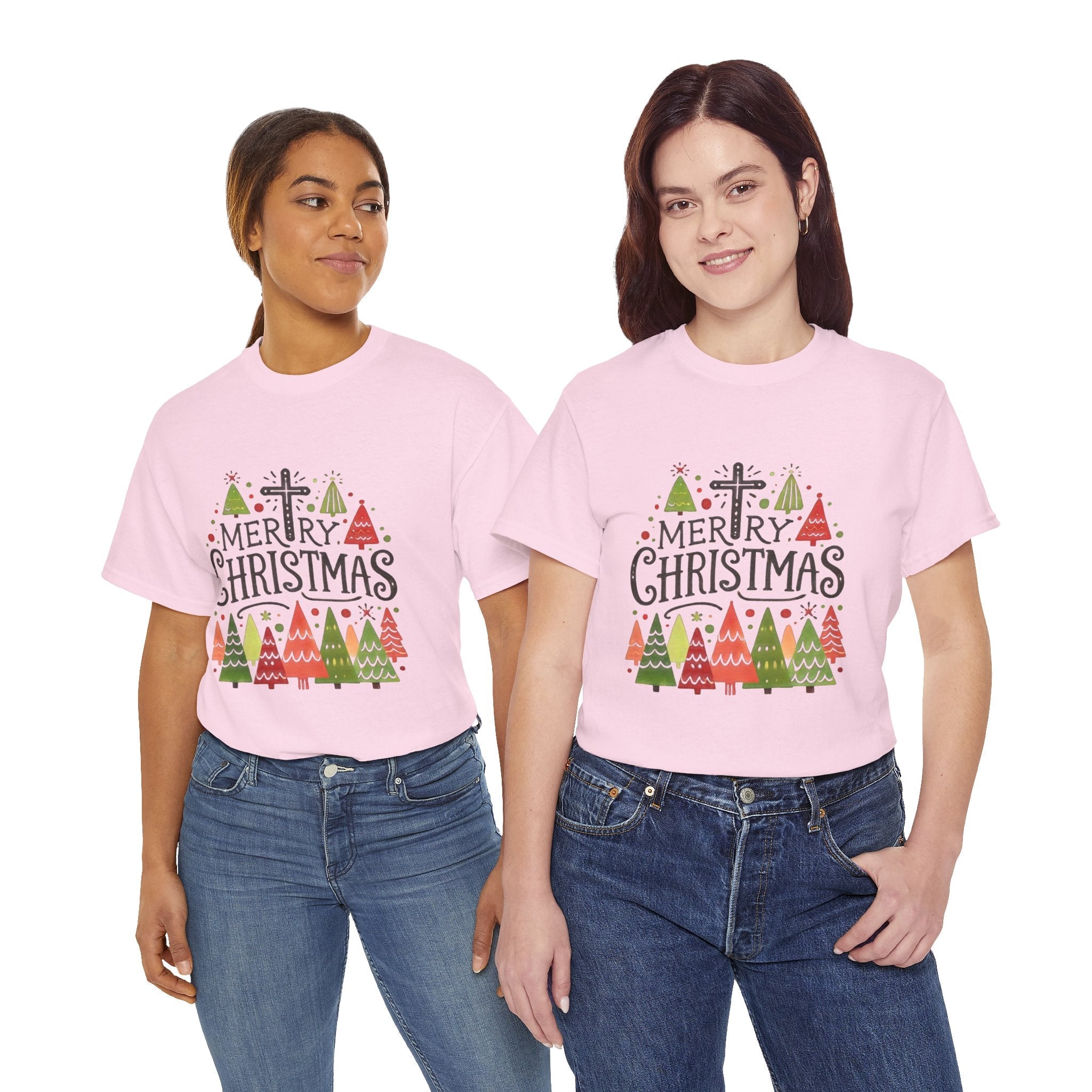 Merry Christmas Graphic T- Shirt Printify